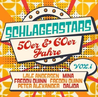 Schlagerstars der 50er & 60er, 1 Audio-CD