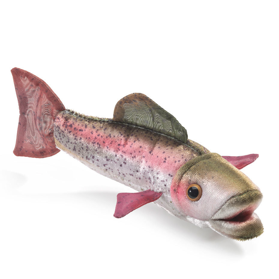 2788 Fingerpuppe Mini Regenbogenforelle - Mini Rainbow Trout