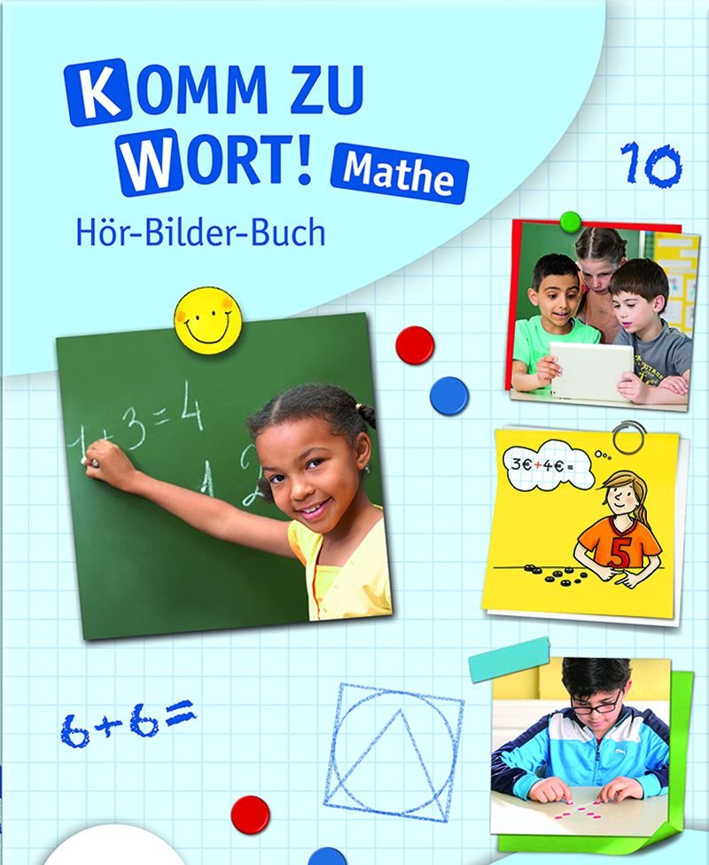 88840 Komm zu Wort! Mathe Hör-Bilder-Buch für Seiteneinsteiger und DaZ Kinder (sprachcodiert für BOOKii)