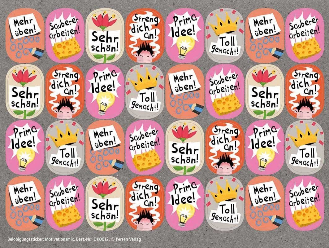 ELK 6270 Belobigungssticker Motivationsmix