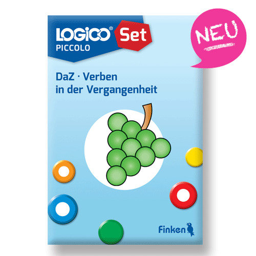 89493 Logico Piccolo Set , DaZ - Verben in der Vergangenheit (ab 2. Klasse) / Finken Verlag 3382