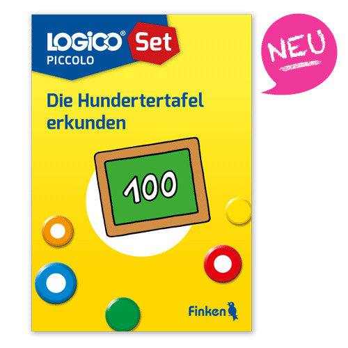 89564 Logico Piccolo Set - Die Hundertertafel erkunden ab 1. Schuljahr (Finken 3339)