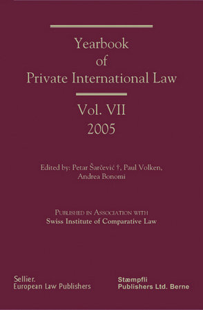 Yearbook of Private International Law