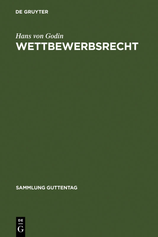 Wettbewerbsrecht