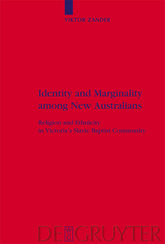 Identity and Marginality among New Australians