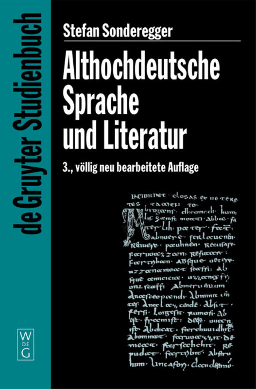 Althochdeutsche Sprache und Literatur