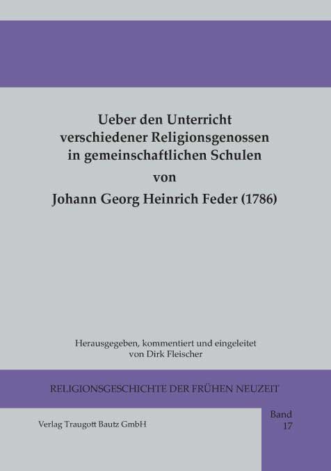 Ueber den Unterricht verschiedener Religionsgenossen in gemeinschaftlichen Schulen