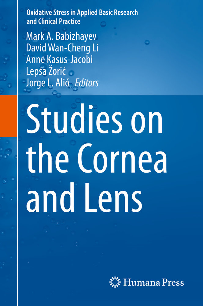 Studies on the Cornea and Lens