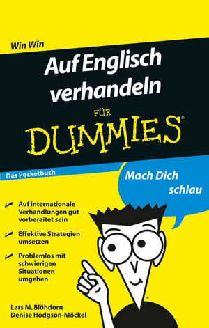 Auf Englisch verhandeln für Dummies Das Pocketbuch