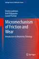 Micromechanisms of Friction and Wear