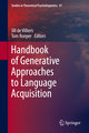 Handbook of Generative Approaches to Language Acquisition