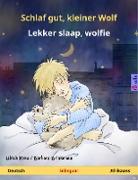 Schlaf gut, kleiner Wolf - Lekker slaap, wolfie (Deutsch - Afrikaans)