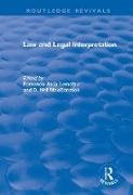 Law and Legal Interpretation