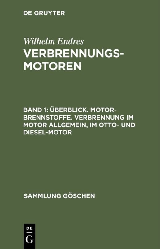 Überblick. Motor-Brennstoffe. Verbrennung im Motor allgemein, im Otto- und Diesel-Motor