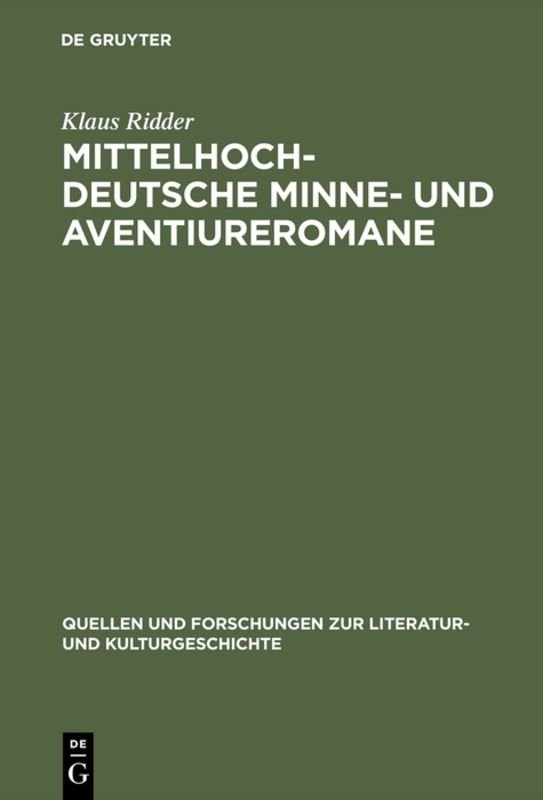 Mittelhochdeutsche Minne- und Aventiureromane