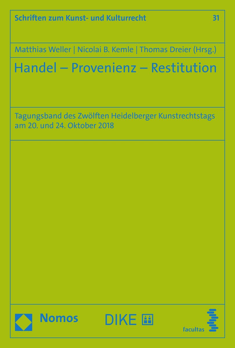 Handel - Provenienz - Restitution