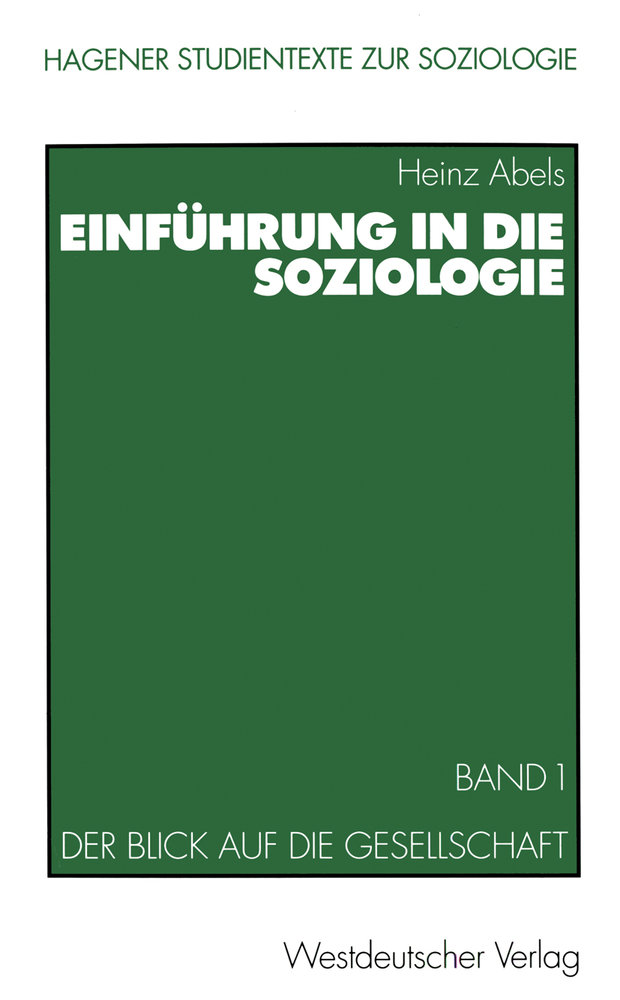 Einführung in die Soziologie