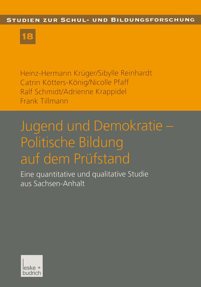 Jugend und Demokratie - Politische Bildung auf dem Prüfstand