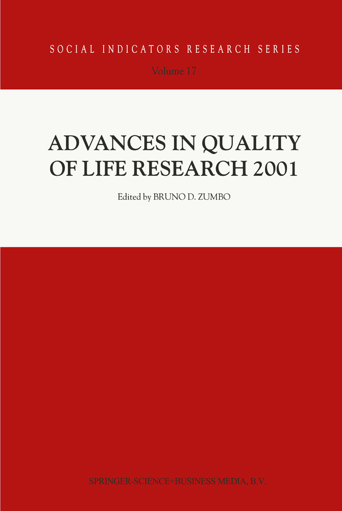 Advances in Quality of Life Research 2001