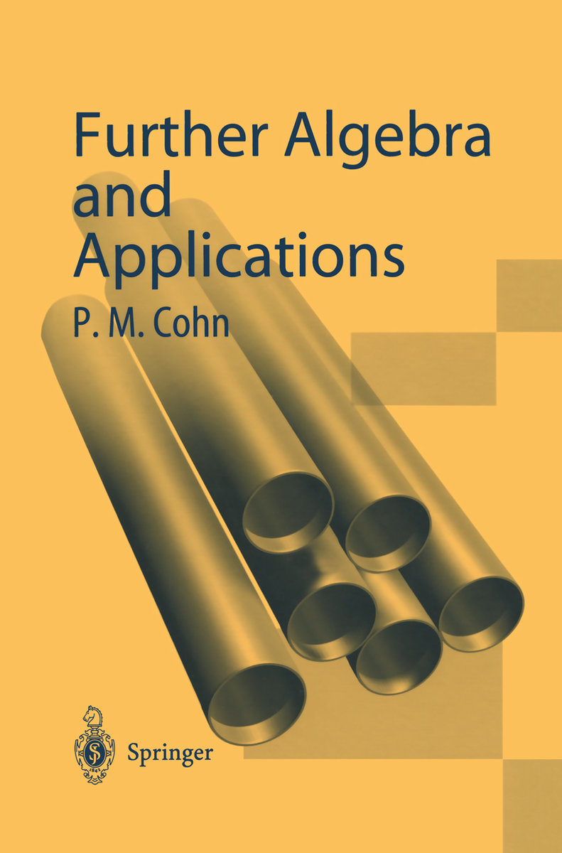 Further Algebra and Applications