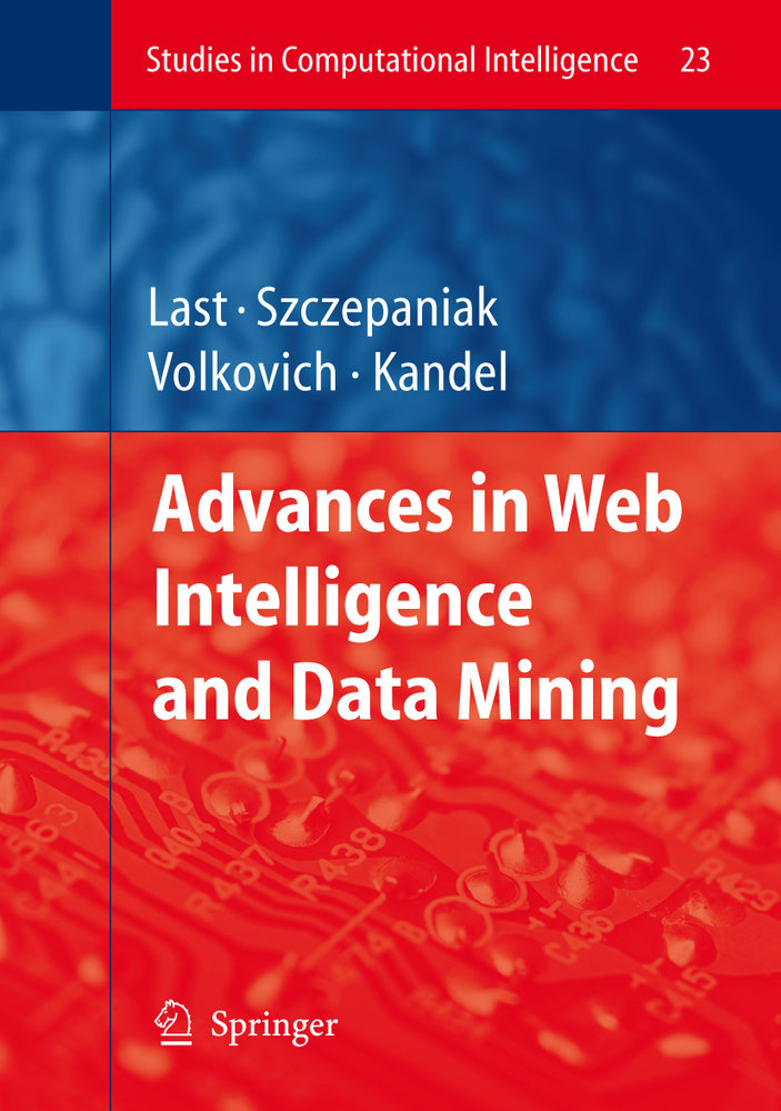 Advances in Web Intelligence and Data Mining