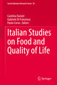 Italian Studies on Food and Quality of Life