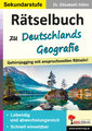 Rätselbuch zu Deutschlands Geografie