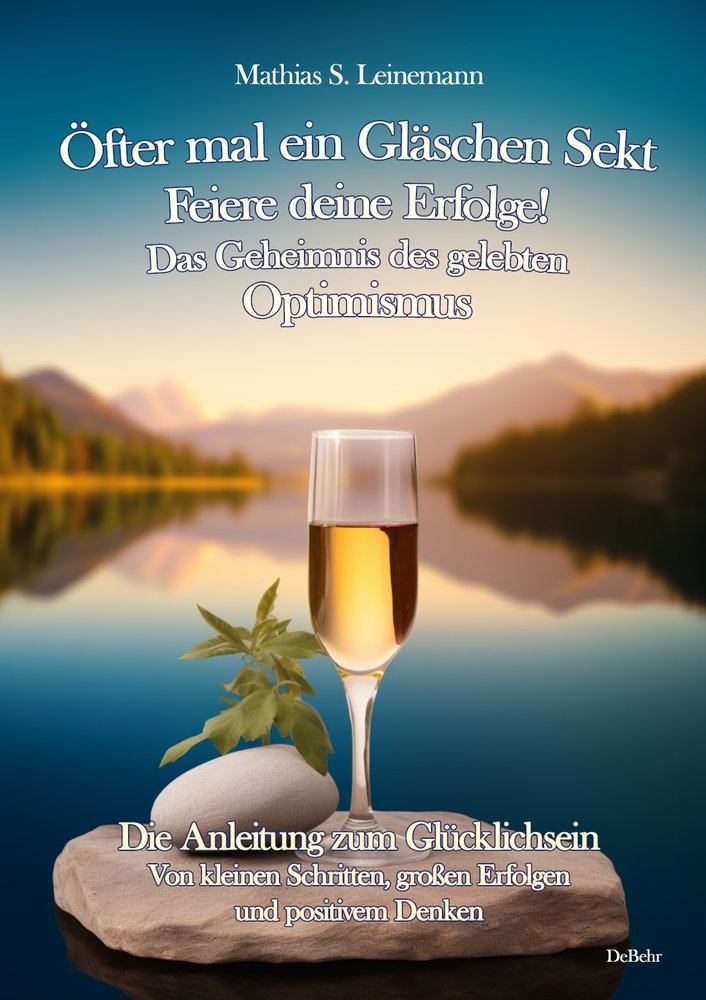 Öfter mal ein Gläschen Sekt - Feiere deine Erfolge! - Das Geheimnis des gelebten Optimismus Die Anleitung zum Glücklichsein - Von kleinen Schritten, großen Erfolgen und positivem Denken