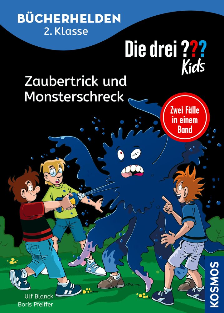 Die drei ??? Kids, Bücherhelden 2. Klasse, Doppelband 1, Zaubertrick und Monsterschreck (drei Fragezeichen Kids)