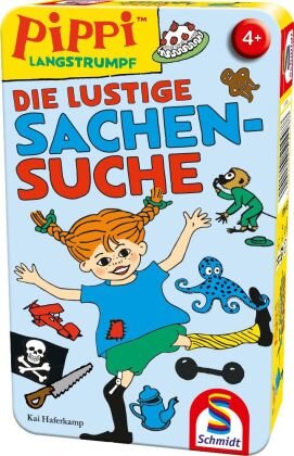 Pippi Langstrumpf, Die lustige Sachensuche (Metalldose)