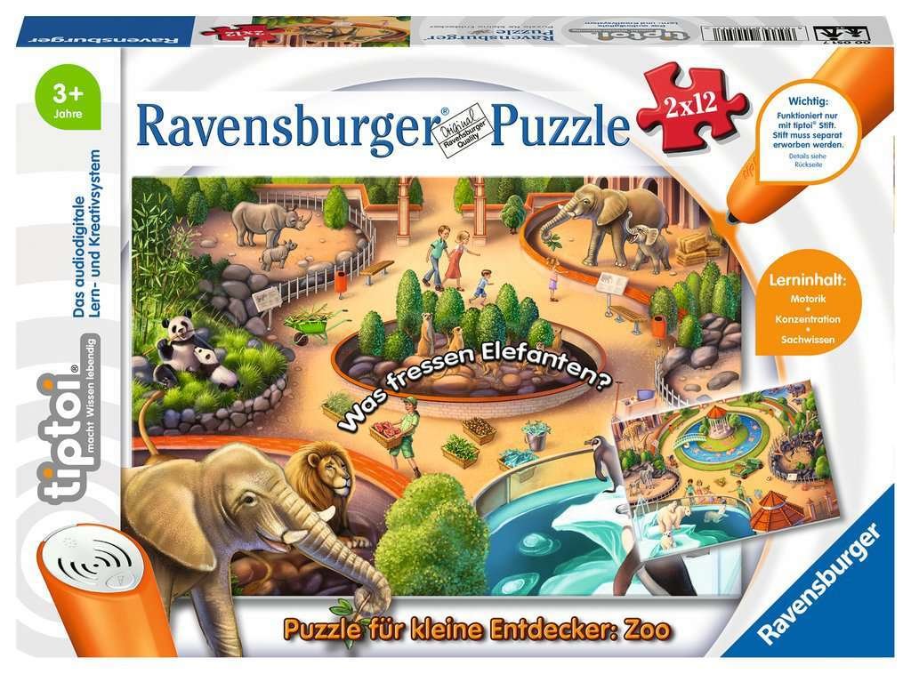 tiptoi Puzzle für kleine Entdecker: Zoo