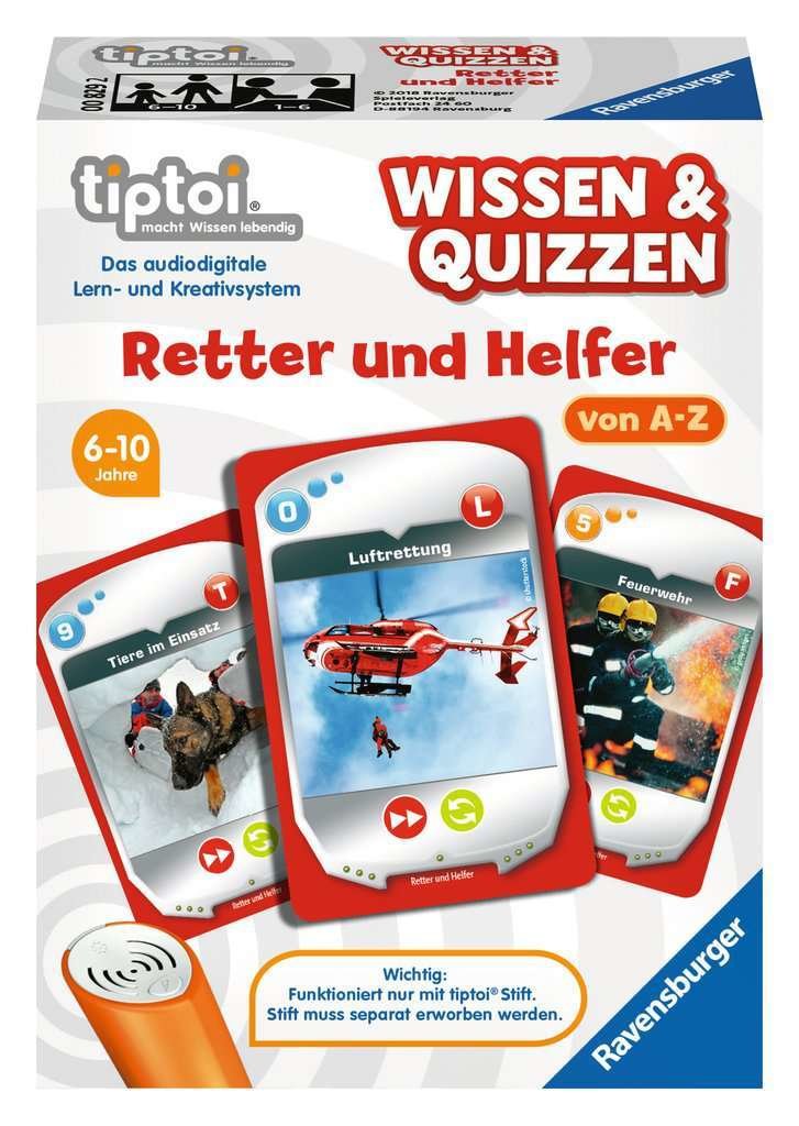 tiptoi® Wissen & Quizzen: Retter und Helfer