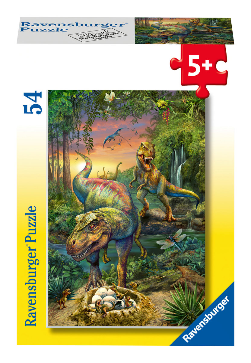 Ravensburger Kinderpuzzle 05667- Dinosaurier - 54 Teile Minipuzzle für Kinder ab 5 Jahren