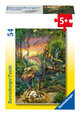 Ravensburger Kinderpuzzle 05667- Dinosaurier - 54 Teile Minipuzzle für Kinder ab 5 Jahren