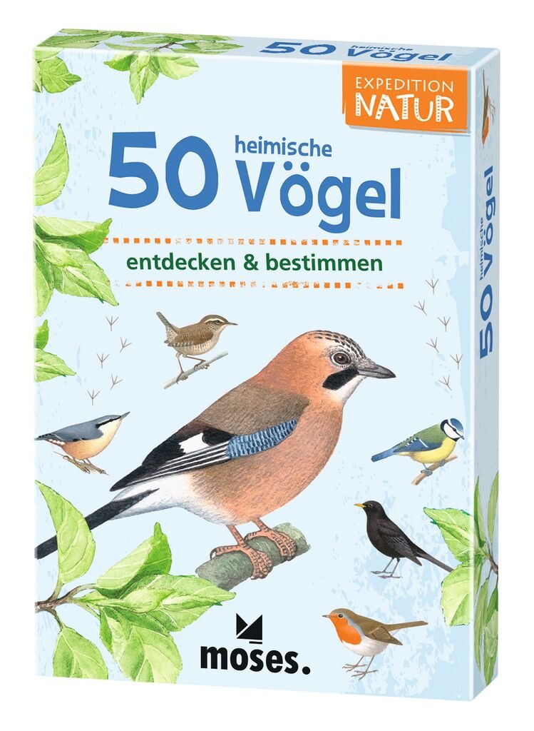 50 heimische Vögel