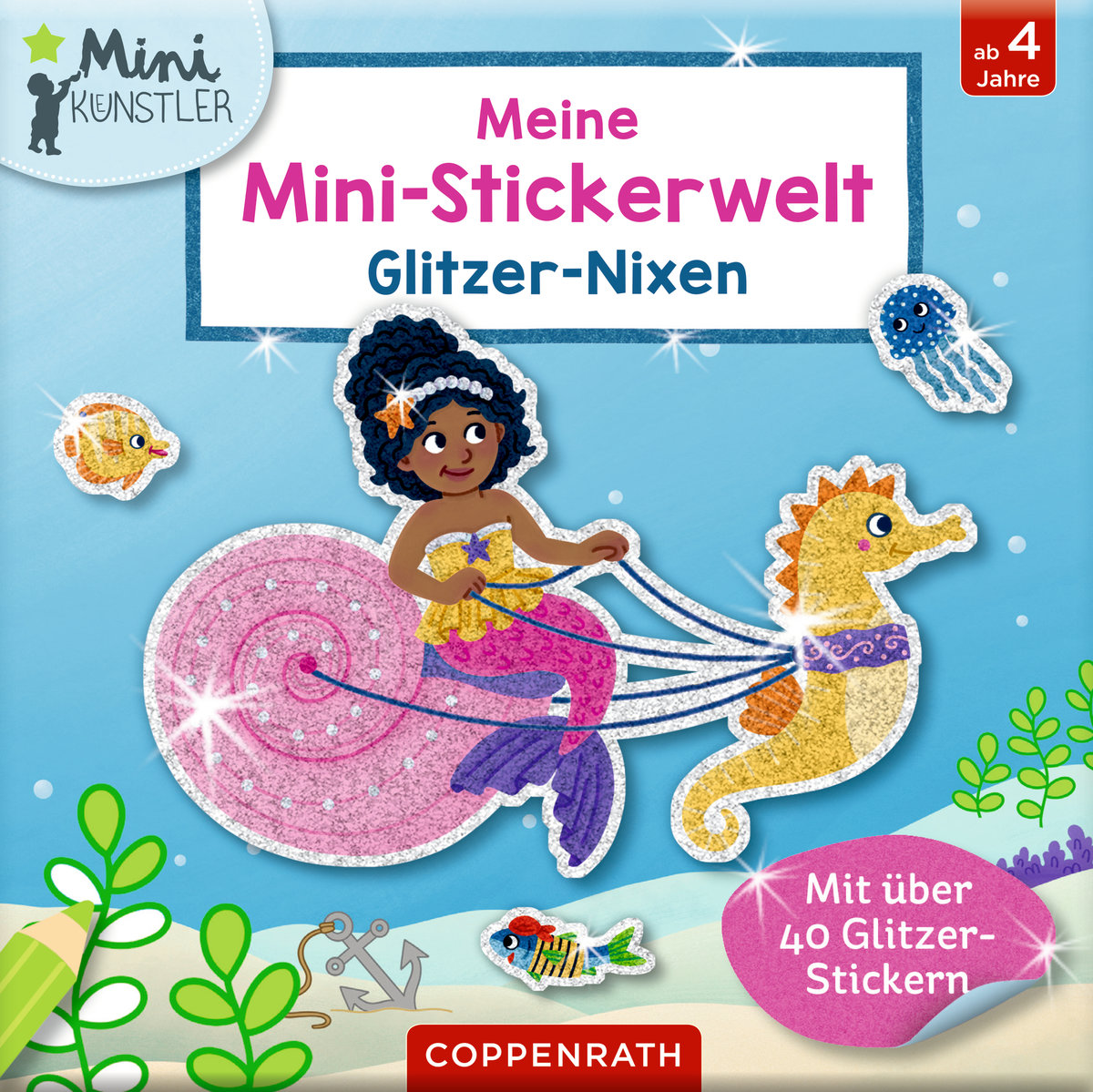 Meine Mini-Stickerwelt - Glitzer-Nixen