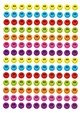 elk 3336 Belobigungssticker Bunte Gesichter (560 Sticker)