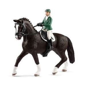 Schleich Springreiterin mit Pferd, Kunststoff-Figuren