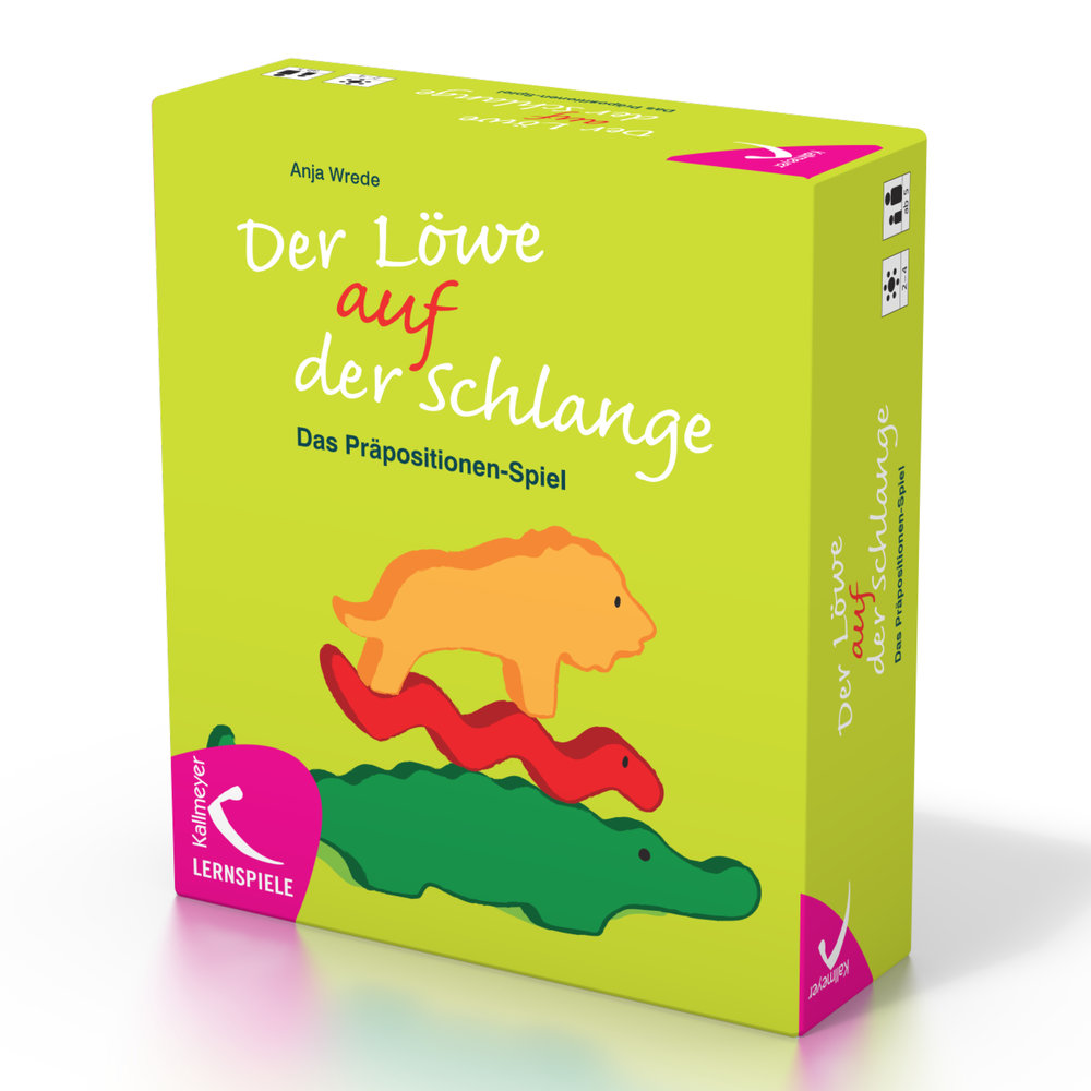 Der Löwe auf der Schlange