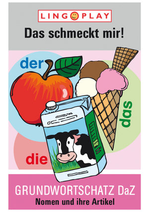 L19959 Grundwortschatz DaZ Nomen und ihre Artikel - Das schmeckt mir! Lingoplay