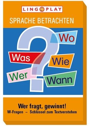 L19728 Wer fragt, gewinnt! W-Fragen - Schlüssel zum Textverstehen Lingoplay