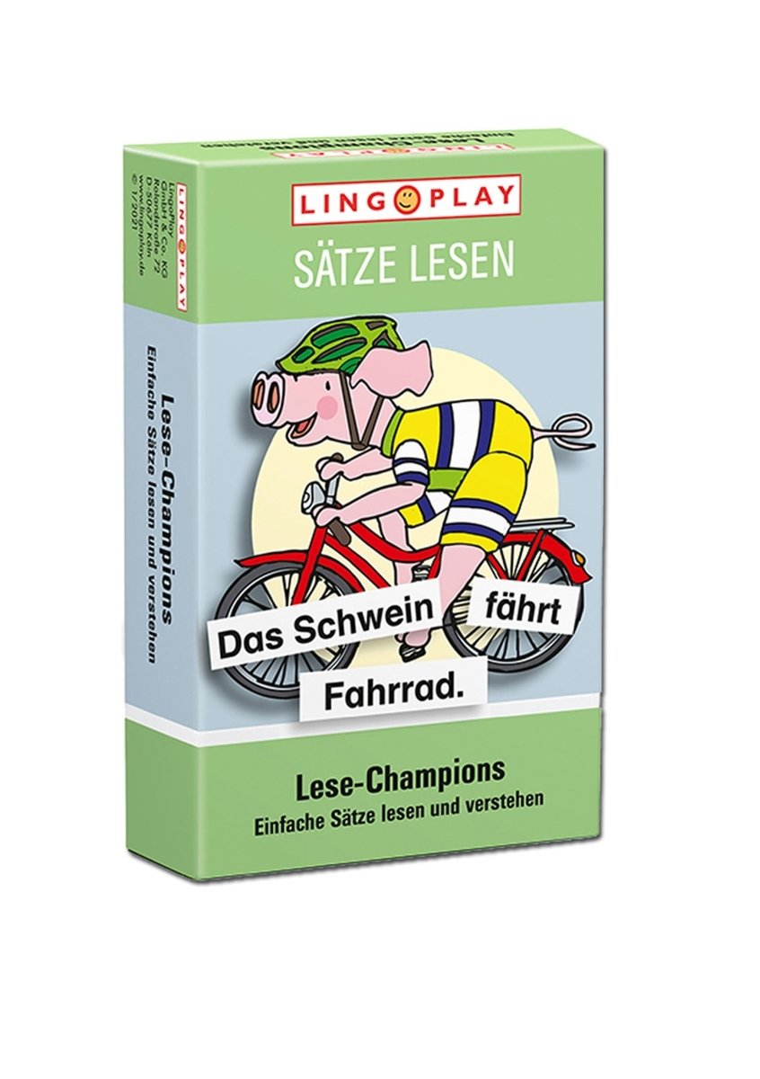 L19654 Lese-Champions - Einfache Sätze lesen Lingoplay Sätze lesen