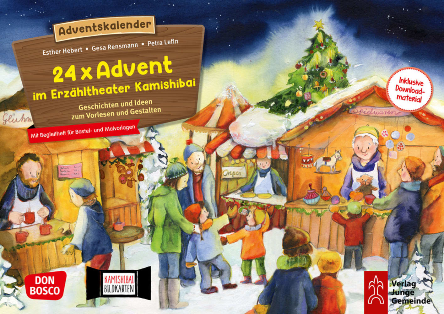 24 x Advent im Erzähltheater Kamishibai. Adventskalender