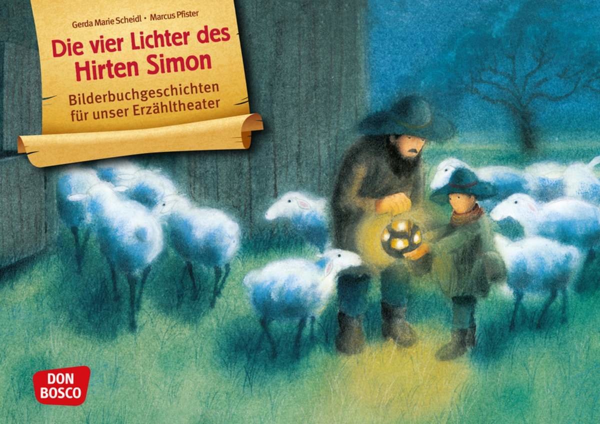 Die vier Lichter des Hirten Simon. Kamishibai Bildkartenset