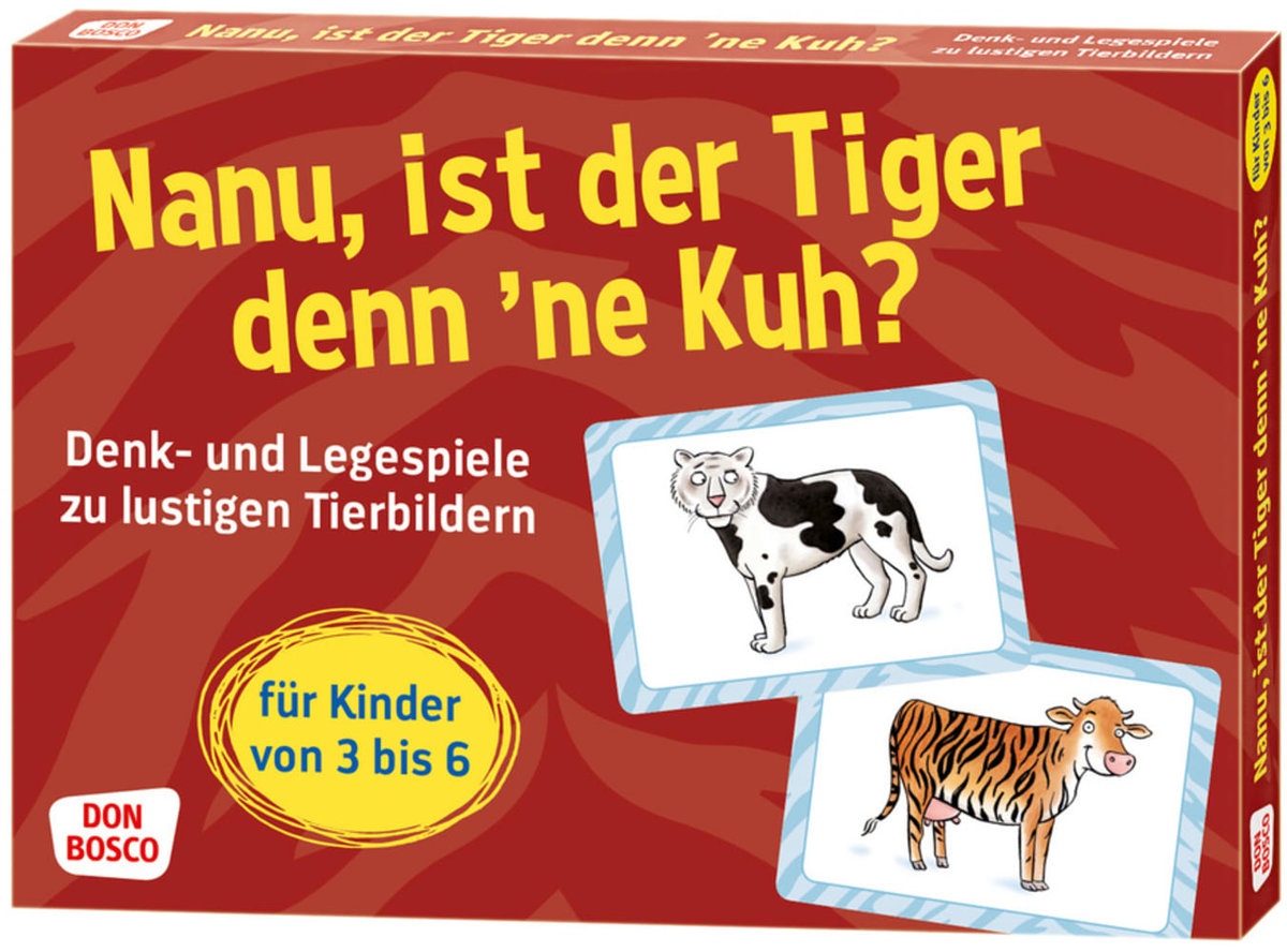 Nanu, ist der Tiger denn 'ne Kuh?