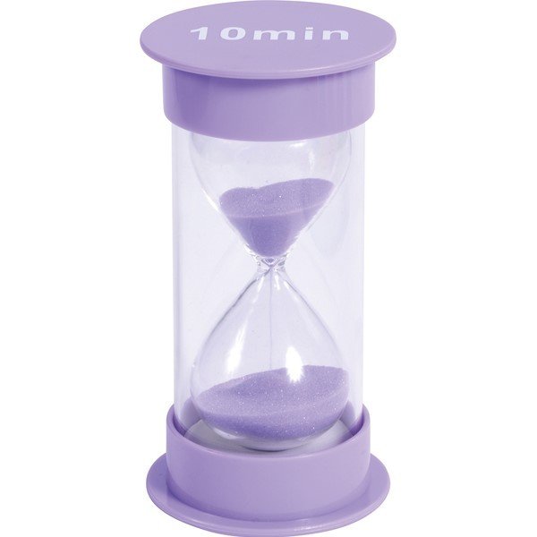 120444 Eduplay - Sanduhr 10 Minuten, 12.5cm, lila