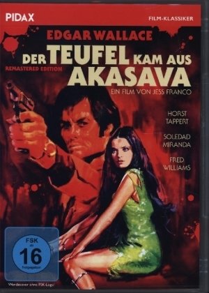 Edgar Wallace: Der Teufel kam aus Akasava, 1 DVD (Remastered Edition)