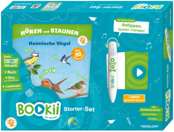 BOOKii® Starter-Set. Hören und Staunen Heimische Vögel