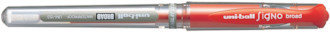 332153 002 UM153 ROT UNI-BALL Roller Signo broad, rot nachfüllbar - Gelroller Signo Broad 1.0