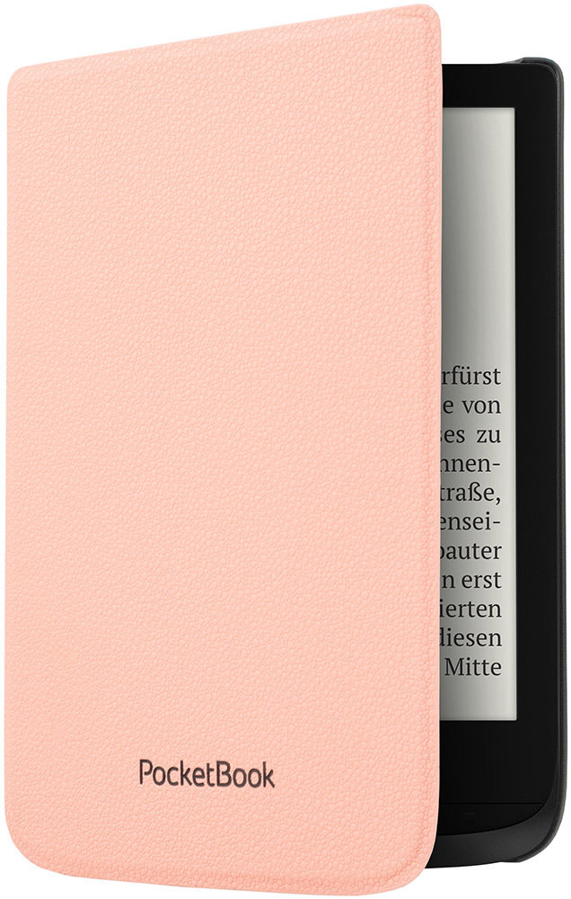 Cover SHELL light rose für PocketBook Touch HD 3, Touch Lux 4, Basic Lux 2 - E-Reader-Hülle